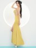 イエロー　モデル：ゆいぴす　身長：170cm　着用サイズ：Sサイズ