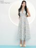 ブルー　モデル：ゆいぴす　身長：170cm　着用サイズ：Sサイズ