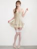 ベージュ モデル：るりぴ　身長：165cm　着用サイズ：Sサイズ
