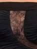 ブラック　モデル：ゆいぴす　身長：170cm　着用サイズ：Sサイズ