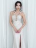 ホワイト　モデル：ゆいぴす　身長：170cm　着用サイズ：Sサイズ