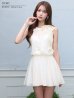 アイボリー　モデル：るりぴ　身長：165cm　着用サイズ：Sサイズ