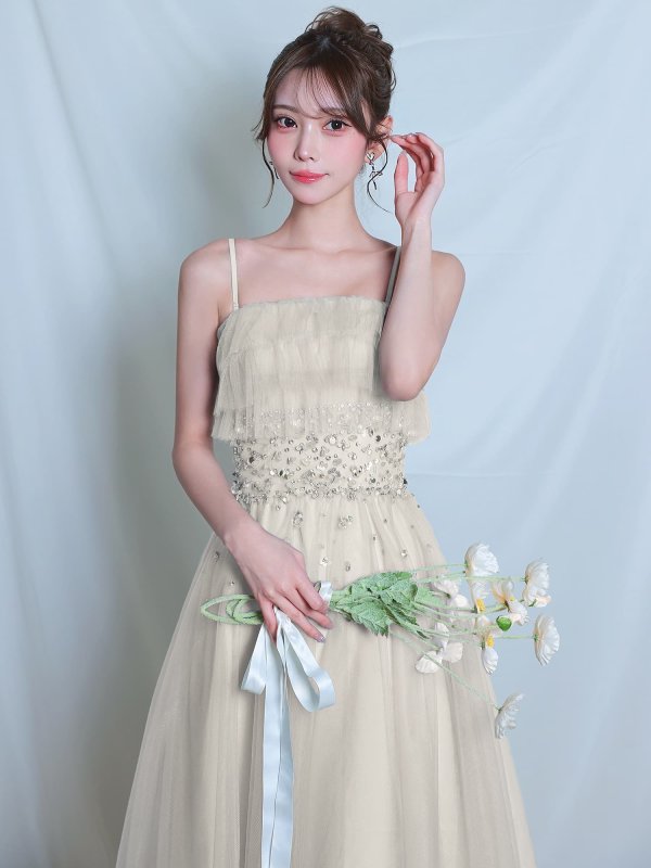 アイボリー　モデル：るりぴ　身長：165cm　着用サイズ：Sサイズ