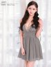 グレー　モデル：ミレイ　身長：156cm　着用サイズ：Sサイズ