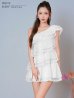 ホワイト　モデル：るりぴ　身長：165cm　着用サイズ：Sサイズ