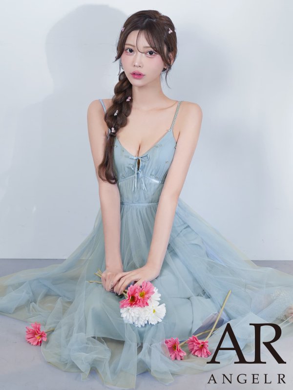 ブルー　モデル：るりぴ　身長：165cm　着用サイズ：Sサイズ