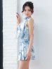 ブルー　モデル：ゆいぴす　身長：170cm　着用サイズ：Sサイズ