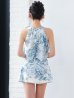 ブルー　モデル：ゆいぴす　身長：170cm　着用サイズ：Sサイズ