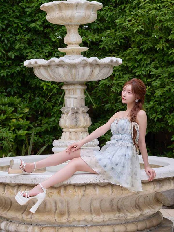 モデル：まみ　身長：161cm　着用サイズ：Sサイズ
