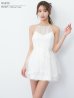 ホワイト　モデル：るりぴ　身長：165cm　着用サイズ：Sサイズ
