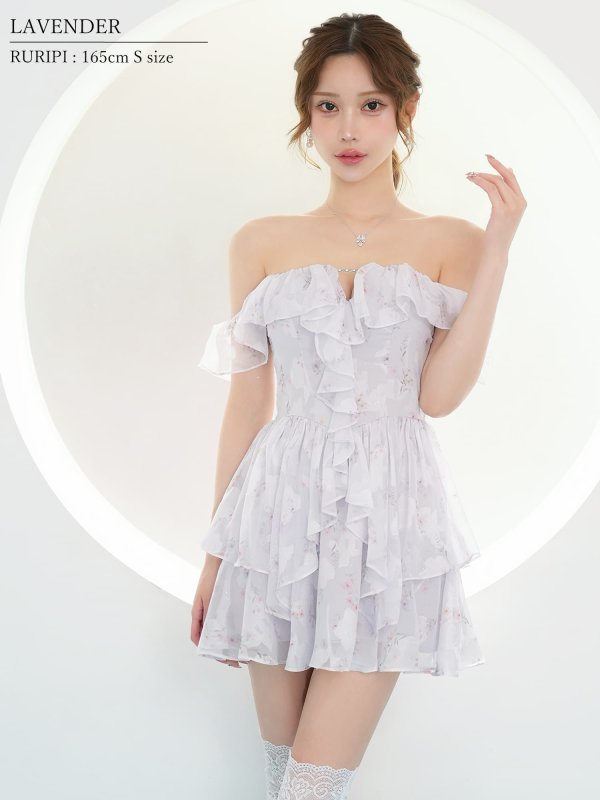 ラベンダー モデル：るりぴ　身長：165cm　着用サイズ：Sサイズ