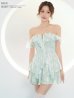 ブルー モデル：るりぴ　身長：165cm　着用サイズ：Sサイズ