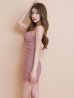 ピンク　モデル：るりぴ　身長：165cm　着用サイズ：Sサイズ