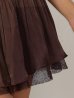 ブラウン　モデル：ゆいぴす　身長：170cm　着用サイズ：Sサイズ