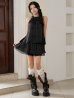 ブラック　モデル：ゆいぴす　身長：170cm　着用サイズ：Sサイズ
