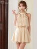 ホワイト　モデル：るりぴ　身長：165cm　着用サイズ：Sサイズ