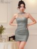 グレー　モデル：ゆいぴす　身長：170cm　着用サイズ：Sサイズ