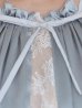 ブルー　モデル：のあ　身長：148cm　着用サイズ：Sサイズ