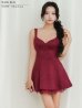 ワインレッド　モデル：ゆいぴす　身長：170cm　着用サイズ：Sサイズ