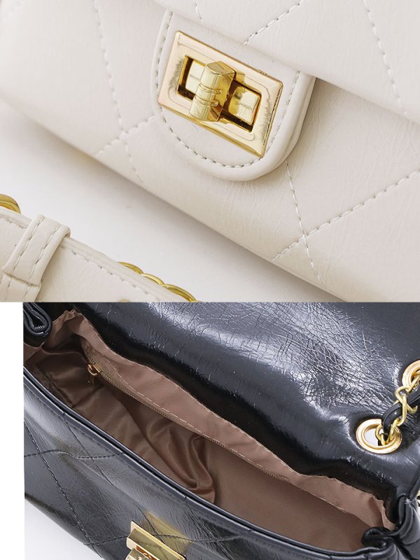 画像5: チェーン付きミニバッグ【2カラー】[OF04]