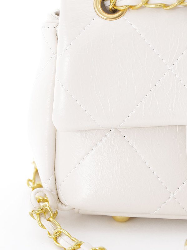 画像7: チェーン付きミニバッグ【2カラー】[OF04]