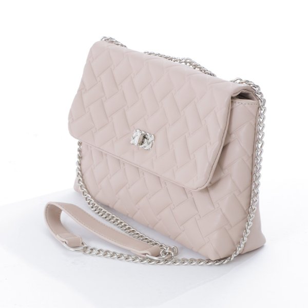 画像6: キルティングショルダーバッグ/チェーン【Fサイズ/3カラー】[OF04] 【IM】