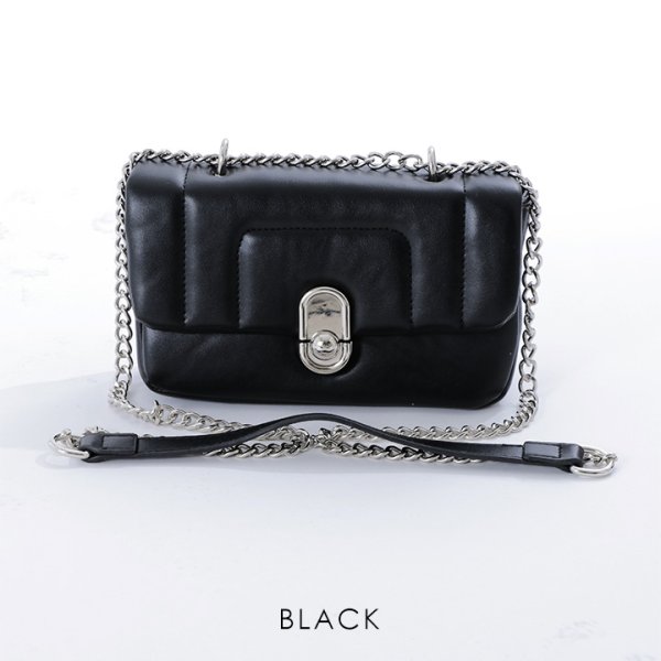 画像3: ショルダーバッグ/チェーン紐【Fサイズ/3カラー】[OF04]【IM】