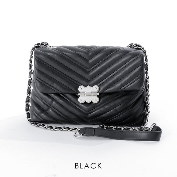 画像3: ショルダーバッグ/チェーン紐【Fサイズ/3カラー】[OF04]【IM】