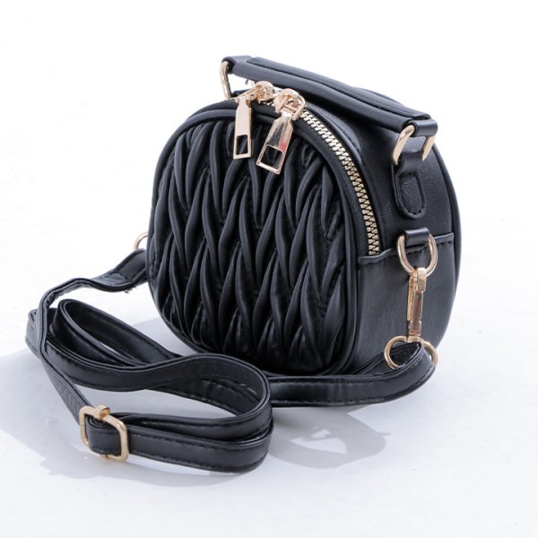 画像6: ストラップ付きキルティングショルダーミニバッグ【2カラー】[OF04]