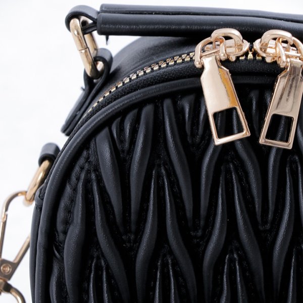 画像7: ストラップ付きキルティングショルダーミニバッグ【2カラー】[OF04]