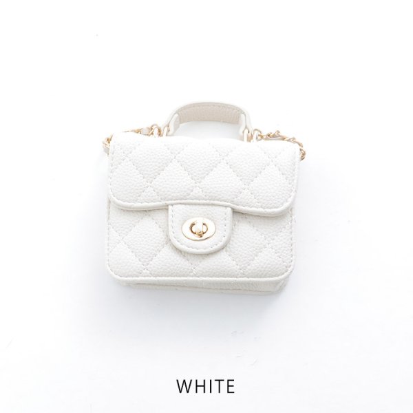 画像3: 【バッグ】キルティングレザーミニバッグ【2カラー】[OF08]