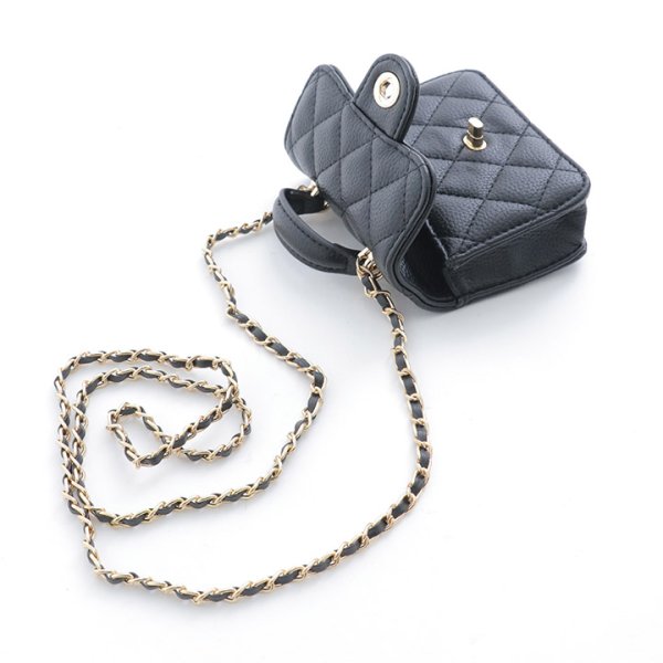 画像5: 【バッグ】キルティングレザーミニバッグ【2カラー】[OF08]