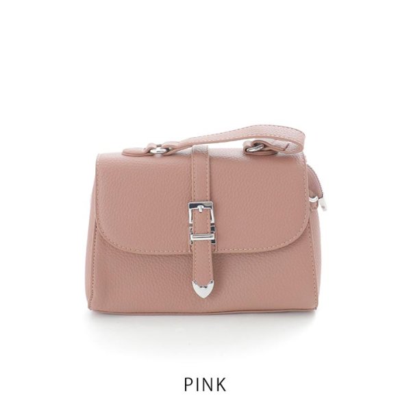 画像6: 【バッグ】2wayレザーフラップスクエアハンドバッグ【Fサイズ/5カラー】[OF03]