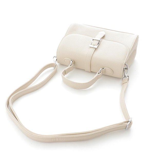 画像9: 【バッグ】2wayレザーフラップスクエアハンドバッグ【Fサイズ/5カラー】[OF03]