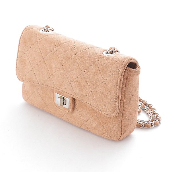 画像6: 【バッグ】チェーンスエードショルダーバッグ【2カラー】[OF02]