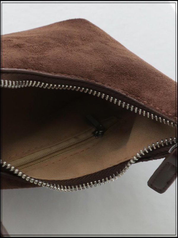 画像5: 【バッグ】ブラウンハーフムーンバッグ【Fサイズ/1カラー】[OF03]