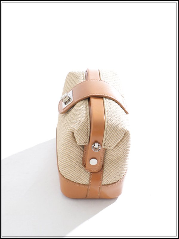 画像8: 【バッグ】ボックス型2WAYバッグ【Fサイズ/2カラー】[OF03]