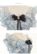 画像14: 【ROBE de FLEURS/ローブドフルール】スパンコール刺繍/ レース/ フリルスリーブ/ タイトミニ/ キャバドレス[OF2]