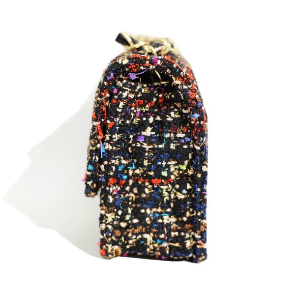 画像6: 【ANGEL R/エンジェルアール】ミックスチェックツイード/ チェーンバッグ【Fサイズ/3カラー】[OF04]