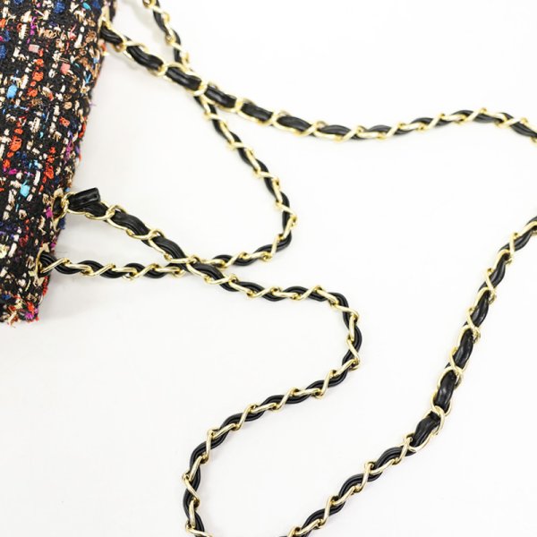 画像8: 【ANGEL R/エンジェルアール】ミックスチェックツイード/ チェーンバッグ【Fサイズ/3カラー】[OF04]