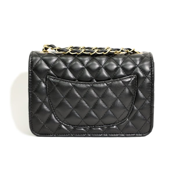 画像8: 【ANGEL R/エンジェルアール】キルティング/ フェイクレザー/ ショルダーバッグ【Fサイズ/4カラー】[OF04]