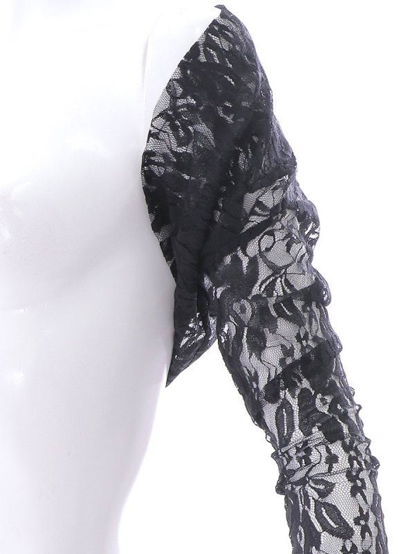 画像6: モノトーン総レースショート丈ボレロ/上着/羽織り物/アウター【Fサイズ/2カラー】[OF04-U]【IM】