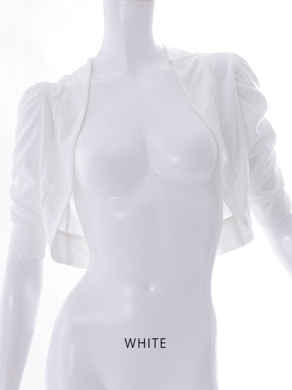 画像8: モノトーンボレロ/上着/羽織り物/アウター【Fサイズ/2カラー】[OF04-U] 【IM】