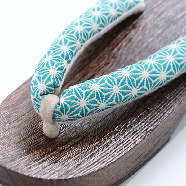 画像20: 【即日発送】【浴衣小物】浴衣にぴったり!麻の葉柄下駄 単品販売[YMT]