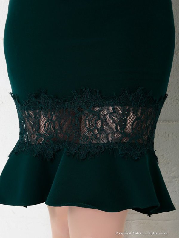 画像8: 【Andy ANDY Fashion Press 07 COLLECTION 08】七分袖/ 長袖 / 袖あり/ オフショル/ マーメイド/ レース/ タイト/ ミニドレス/ キャバドレス[OF05]