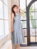 ブルーグレー　モデル：りな　身長：160cm　着用サイズ：Sサイズ