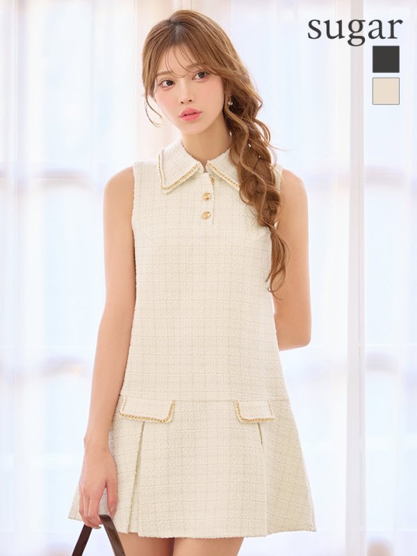 アイボリー モデル：るりぴ　身長：165cm　着用サイズ：Sサイズ