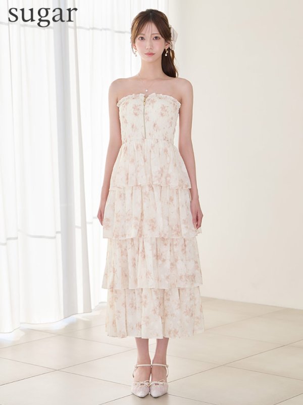 ベージュ　モデル：あすか　身長：170cm　着用サイズ：Sサイズ