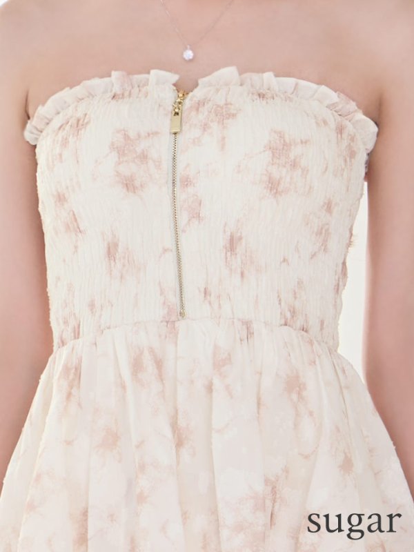 ベージュ　モデル：あすか　身長：170cm　着用サイズ：Sサイズ