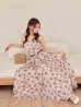 ベージュ　モデル：みゆみゆ　着用サイズ：Sサイズ